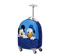 Samsonite Disney Ultimate 2.0 Kids Spinner Cabin Suitcase, 46.5 cm | Mickey and Donald Stars, hardside suitcase, 46.5H x 33W x 22.5D cm, 20.5 L, 1.7 kg, with themed character design