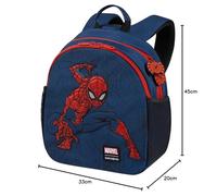 Samsonite Disney Ultimate 2.0 Spider Man 4-wheel children's suitcase 45 cm blue