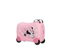 Samsonite Dream Rider Disney Kids Ride-on Cabin Suitcase, 51 cm | Pink, hardside suitcase, 51H x 37W x 22D cm, 28 L, 1.9 kg, with themed character design and designed for children aged 3-8