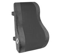 Samsonite Ergonomic Lumbar Support Pillow for Office Chair and Car Seat - Memory Foam Back Support Lumbar Pillow, Premium Cushion Chair Support for Lower Back Pain Relief and Versatile Use (Gray)