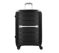 Samsonite Flux - Spinner L, Expandable Suitcase, 75 cm, 99/111 L, Black (Black)