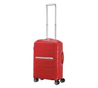 Samsonite Flux - Spinner S, Expandable Hand Luggage, 55 cm, 37/44 L, Red (Red)