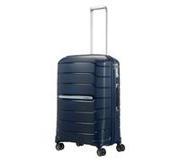 Samsonite Flux - Spinner M, Expandable Suitcase, 68 cm, 75/85 L, Navy Blue (Navy Blue)