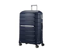 Samsonite Flux Spinner Check-in Suitcase, 75 cm | Navy Blue, expandable hardside suitcase, 75H x 52W x 31D cm, 99/111 L, 3.9 kg, with TSA lock