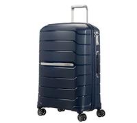 Samsonite Flux Spinner Check-in Suitcase, 75 cm | Navy Blue, expandable hardside suitcase, 99/111 L, with TSA lock and smooth-rolling spinner wheels