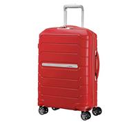 Samsonite Flux - Spinner S, Expandable Hand Luggage, 55 cm, 37/44 L, Red (Red)