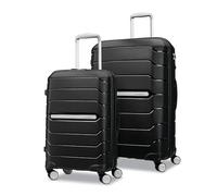 Samsonite Freeform Hardside Expandable with Double Spinner Wheels, Amethyst Purple, 2-Piece Set (21/28), Black, 2-Piece Set (21/28), Freeform Hardside Expandable with Double Spinner Wheels