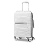 Samsonite Freeform Hardside Expandable with Double Spinner Wheels, White, Carry-On 21-Inch, Freeform Hardside Expandable with Double Spinner Wheels