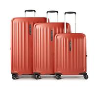 Samsonite Fyrm 4 wheels Suitcase set 3-piece with expansion pleat orange