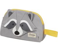 Samsonite Happy Sammies Eco - Kulturbeutel, 22 cm, 2.5 L, Grau (Raccoon Remy)