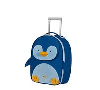 Samsonite Happy Sammies Eco - Upright XS Children's Luggage, 45 cm, 22.5 l, Blue (Penguin Peter)