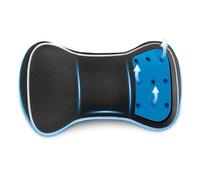 SAMSONITE, Infused-Gel Car Neck Pillow with Airflow Memory Foam, Headrest Support Cushion for Driving, Universal - Fits Any Vehicle, Including SUVs and Trucks, Washable Cover, Black…