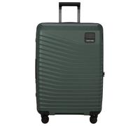 Samsonite Intuo Spinner Check-in Suitcase, 69 cm | Green, expandable hardside suitcase, 69H x 48W x 28D cm, 79/87 L, 3.1 kg, with TSA lock and interior cross straps