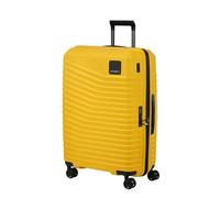 Samsonite Intuo Spinner Check-in Suitcase, 69 cm | Yellow, expandable hardside suitcase, 69H x 48W x 28D cm, 79/87 L, 3.4 kg, with TSA lock and interior cross straps