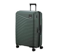 Samsonite Intuo Spinner Check-in Suitcase, 75 cm | Green, expandable hardside suitcase, 75H x 52W x 31D cm, 105/115 L, 3.6 kg, with TSA lock and interior cross straps