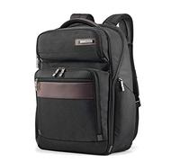 Samsonite Kombi Business Backpack, Black/Brown, 17.5 x 12 x 7-Inch, Kombi Business Backpack