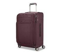Samsonite Lineate DLX Softside Expandable Luggage with Spinner Wheels, Merlot, Medium EXP Spinner, Lineate DLX Softside Expandable Luggage with Spinner Wheels
