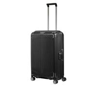 Samsonite Lite-Box - Premium Hard-Shell Suitcase, Medium Size 69 cm, 4-Wheel Suitcase, Lightweight, TSA Lock, 75L - 2.80 kg - Black