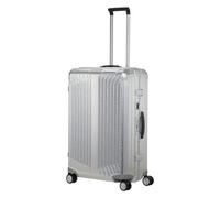 Samsonite Lite-Box Alu Boss Edition 4-Wheel Aluminum Trolley, 76 cm silver colored