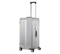 Samsonite Lite-Box Alu Boss Edition 4 wheels Trolley 80 cm silver colored