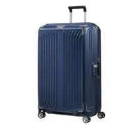 Samsonite Lite-Box - Premium Hard-Shell Suitcase, Large 75 cm, 4-Wheel Suitcase, Lightweight, TSA Lock, 98L - 3.10 kg - Blue (Deep Blue)