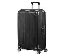 Samsonite Lite-Box Spinner Check-in Suitcase, 69 cm | Black, hardside suitcase, 69H x 46W x 27D cm, 75 L, 2.8 kg, with TSA lock and made with Curv material