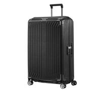 Samsonite Lite-Box Spinner Check-in Suitcase, 75 cm | Black, hardside suitcase, 75H x 50W x 29D cm, 98 L, 3.1 kg, with TSA lock and made with Curv material