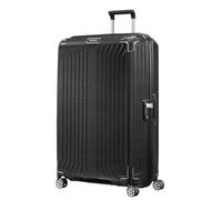 Samsonite Lite-Box Spinner Check-in Suitcase, 81 cm | Black, hardside suitcase, 81H x 53W x 31D cm, 124 L, 3.5 kg, with TSA lock and made with Curv material