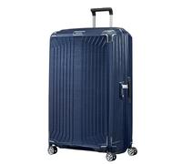 Samsonite Lite-Box Spinner Check-in Suitcase, 81 cm | Deep Blue, hardside suitcase, 81H x 53W x 31D cm, 124 L, 3.5 kg, with TSA lock and made with Curv material