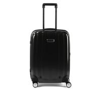 Samsonite Lite-Cube Dlx Chrome 4 wheels Cabin trolley 55 cm black