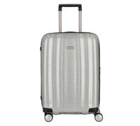 Samsonite Lite Cube Spinner 4 Roll Trolley 68 cm silver colored