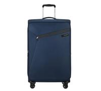 Samsonite Litebeam 4 wheels Trolley 77 cm with expansion pleat blue