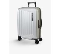 Samsonite Matt Silver Spinner Hard Case 4 Wheel Polypropylene Suitcase 65cm