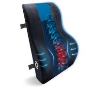 Samsonite, Mid-Low Back Support Pillow with Cooling Gel for Office Chair or Car Seat - Boost Your Lower Back Comfort Zone, [HIGH Grade - Memory Foam], Versatile Supportive Lumbar Cushion