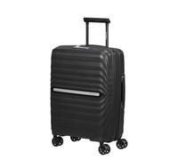 Samsonite Neo Flux - Spinner S, Expandable Hand Luggage, 55 cm, 39/45 L, Black (Black)