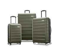 Samsonite Omni 2 Expandable Hard Case with Swivel Wheels, Vita Olive, 3-Piece Set (CO/MED/LG), Omni 2 Expandable Hard Case with Swivel Wheels