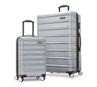 Samsonite Omni 2 Hardside, Arctic Silver, 2-Piece Set (Carry-on/Large), Omni 2 Hardside Expandable Luggage with Spinner Wheels 2-piece Set (Carry-on/Medium)
