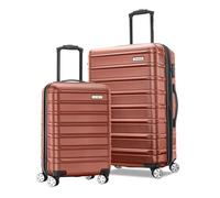 Samsonite Omni 2 Hardside, Brick Orange, 2-Piece Set (Carry-on/Medium), Omni 2 Hardside Expandable Luggage with Spinner Wheels 2-piece Set (Carry-on/Medium)