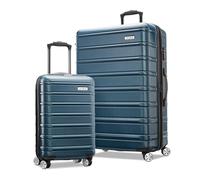 Samsonite Omni 2 Hardside Expandable Luggage with Spinner Wheels 2-Piece Set (Carry-on/Large), Nova Teal, 2-Piece Set (Carry-on/Large), Omni 2 Hardside Expandable Luggage with Spinner Wheels
