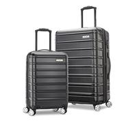 Samsonite Omni 2 Hardside, Midnight Black, 2-Piece Set (Carry-on/Medium), Omni 2 Hardside Expandable Luggage with Spinner Wheels 2-piece Set (Carry-on/Medium)