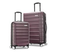 Samsonite Omni 2 Hardside, Natural Merlot, 2-Piece Set (Carry-on/Medium), Omni 2 Hardside Expandable Luggage with Spinner Wheels 2-piece Set (Carry-on/Medium)
