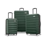 Samsonite Omni, Emerald Green, 3-Piece Set (Carry on/Medium/Large), Omni 2 Hardside Expandable Luggage with Duel Spinner Wheels