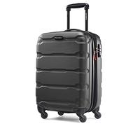 Samsonite Omni Pc Hardside Expandable Luggage, Black, Carry-On 20-Inch, Omni Pc Hardside Expandable Luggage with Spinner Wheels