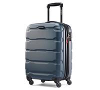 Samsonite Omni Pc Hardside Expandable Luggage, Teal, Carry-On 20-Inch, Omni Pc Hardside Expandable Luggage with Spinner Wheels