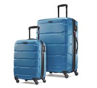 Samsonite Omni Pc Hardside Expandable Luggage with Spinner Wheels, Adriatic Blue, 2-Piece Set (20/28), Omni Pc Hardside Expandable Luggage with Spinner Wheels