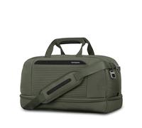 Samsonite Paralux Weekender Duffel Bag, Travel Carry-On Bag with Wide Opening, Drop-Bottom Shoe & Laundry Compartment, AirTag Holder, StackIt Strap - Business & Leisure Travel Bag, Olive, One Size