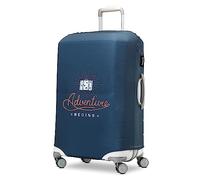 Samsonite Printed Luggage Cover, Adventure Begins, Adventure Begins, XL, Printed Luggage Cover