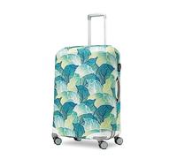 Samsonite Printed Luggage Cover, Leaf Print, M, Printed Luggage Cover
