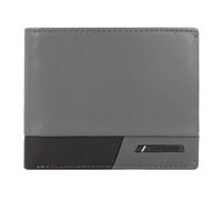 Samsonite Pro-DLX 6 Wallet RFID protection Genuine Leather 10.5 cm gray