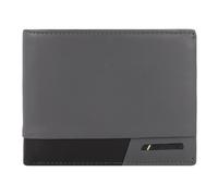 Samsonite Pro-DLX 6 Wallet RFID protection Genuine Leather 12 cm gray